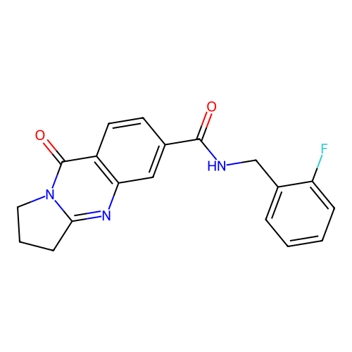 C19H16FN3O2 structure