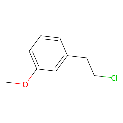 1-(2-Chloroethyl)-3-methoxybenzene structure