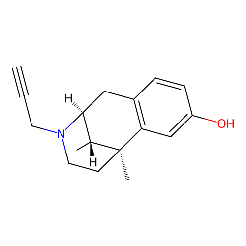 (+)-N-Propynylnormetazocine structure