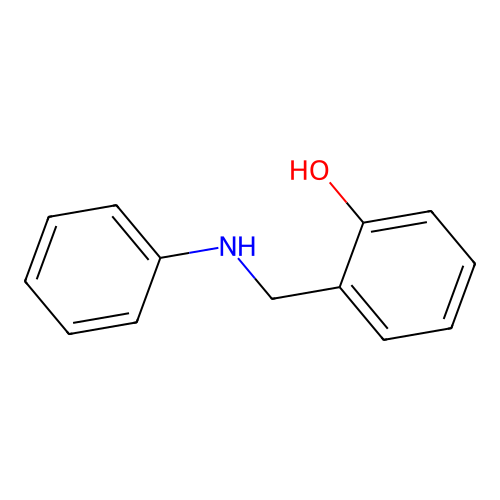2-(Anilinomethyl)phenol structure