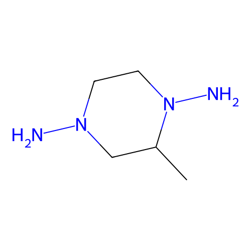 2-Methylpiperazine-1,4-diamine structure