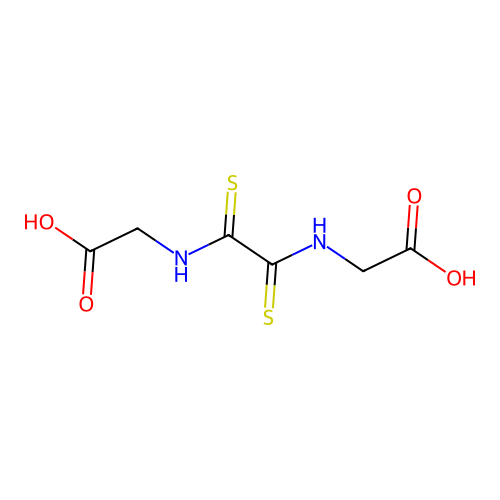 Glycine, N,N'-(1,2-dithioxo-1,2-ethanediyl)bis- structure