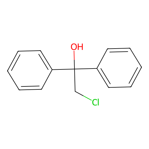 2-Chloro-1,1-diphenylethanol structure