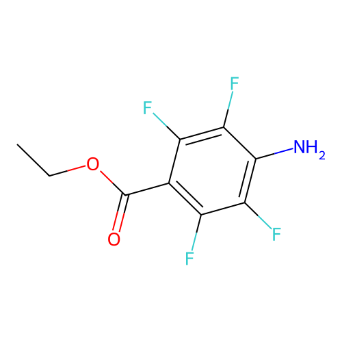 Ethyl 4-amino-2,3,5,6-tetrafluorobenzoate structure
