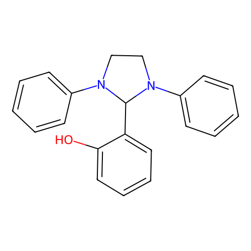 2-(1,3-Diphenylimidazolidin-2-yl)phenol structure