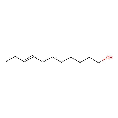 8-Undecen-1-ol structure