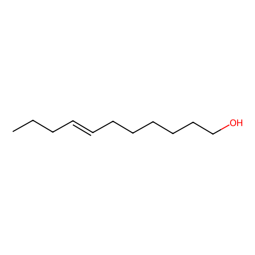 7-Undecen-1-ol structure