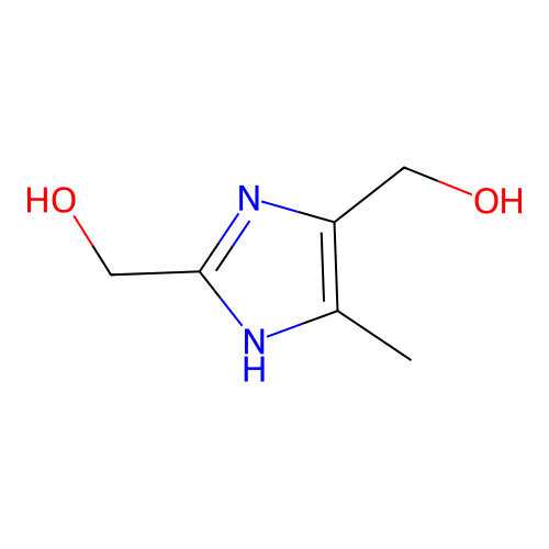 4-Methylimidazole-2,5-diethanol structure