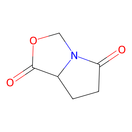 3,6,7,7a-Tetrahydropyrrolo[1,2-c][1,3]oxazole-1,5-dione structure