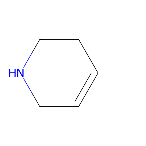 4-Methyl-1,2,3,6-tetrahydropyridine structure