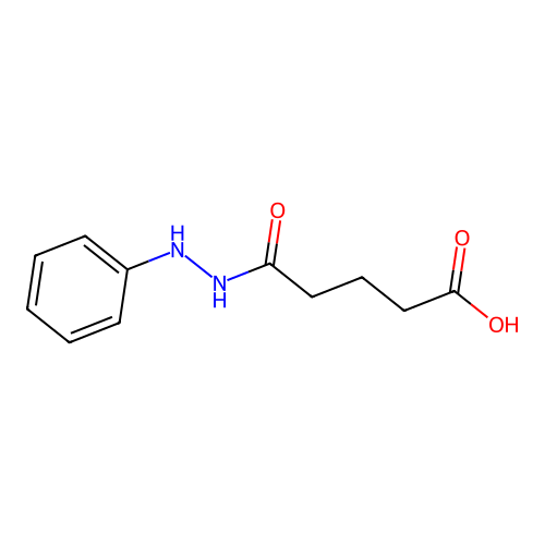 N-Anilinoglutaramic acid structure