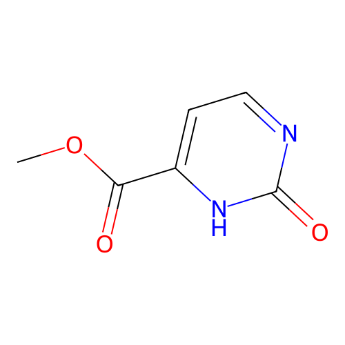 Methyl 2-oxo-1,2-dihydropyrimidine-4-carboxylate structure