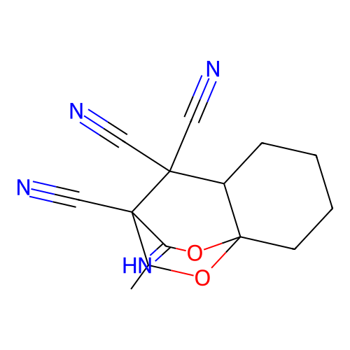 imino(methyl)[?]tricarbonitrile structure