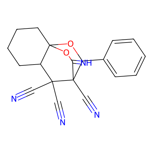 imino(phenyl)[?]tricarbonitrile structure