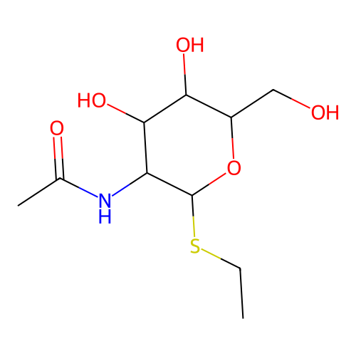 Ethyl 2-Acetamido-2-deoxy-1-thio-|A-D- structure