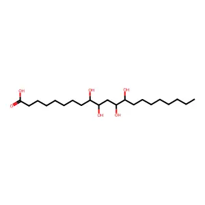 9,10,12,13-tetrahydroxyhenicosanoic Acid structure