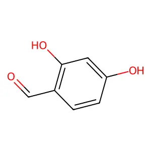 2,4-Dihydroxybenzaldehyde structure