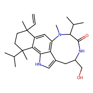 des-O-methylolivoretin C structure
