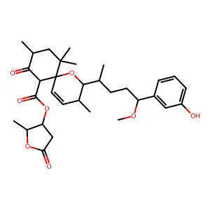 30-Methyloscillatoxin D structure