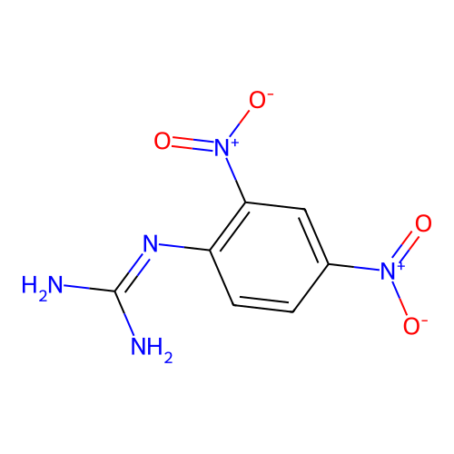 2-(2,4-Dinitrophenyl)guanidine structure