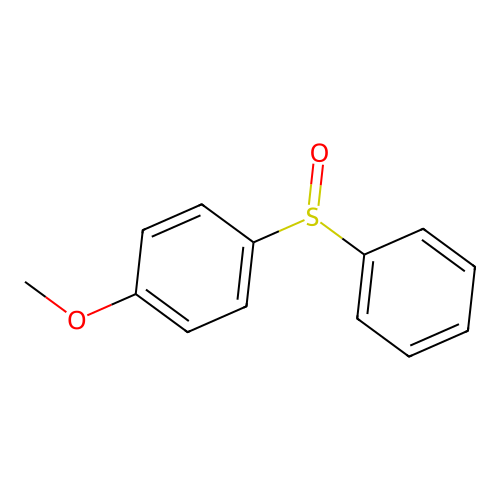 1-Methoxy-4-(phenylsulfinyl)benzene structure