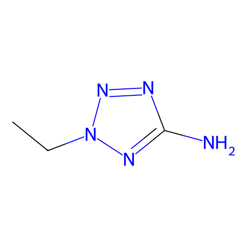 2-ethyl-2H-tetrazol-5-amine structure