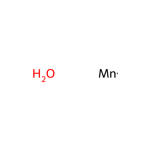 Manganese ion, 1 hydroxyl coordinated structure