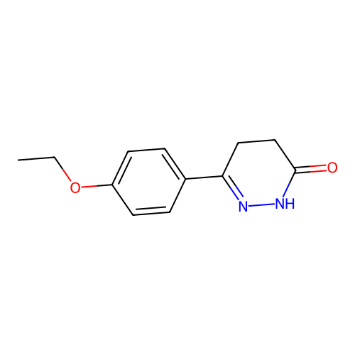 6-(4-ethoxyphenyl)-4,5-dihydropyridazin-3(2H)-one structure