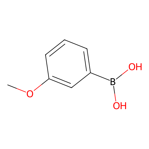 (3-Methoxyphenyl)boronic acid structure