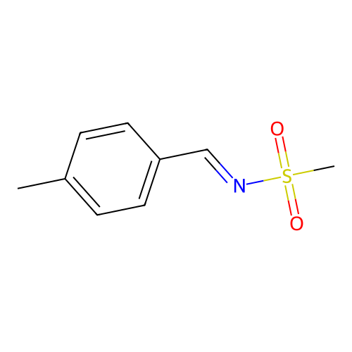 N-(4-Methyl-benzylidene)-methanesulfonamide structure