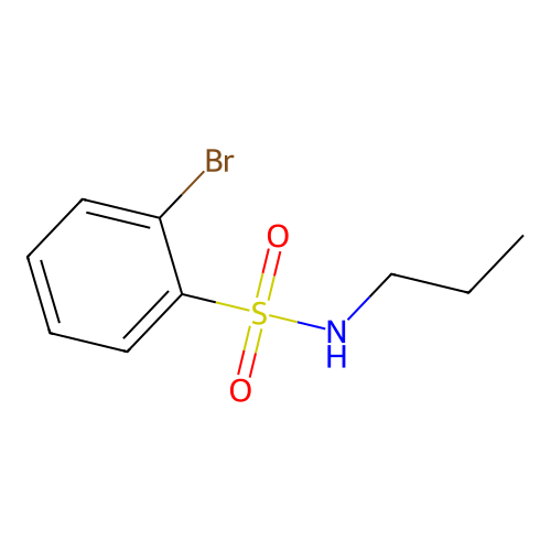 2-bromo-N-propylbenzenesulfonamide structure
