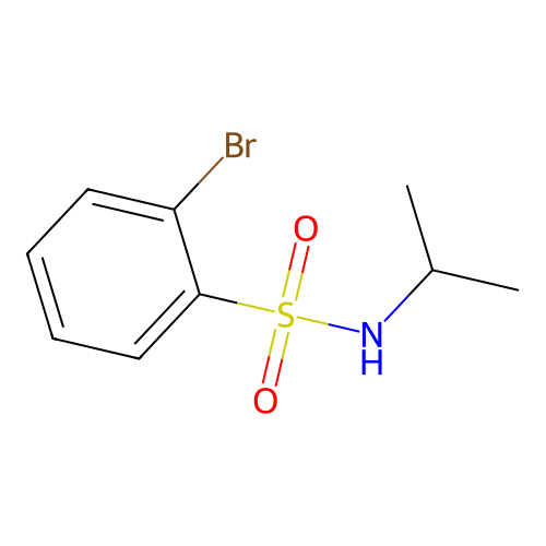 2-Bromo-N-isopropylbenzenesulfonamide structure