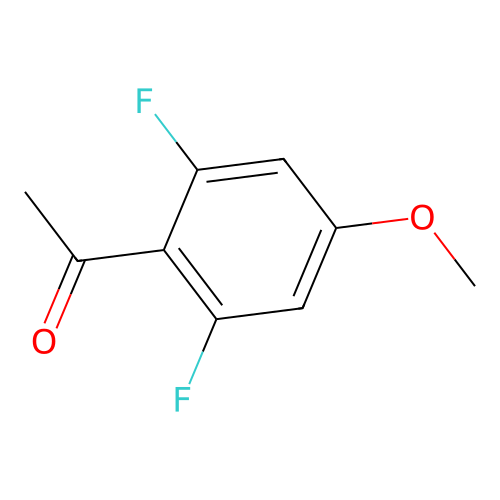 1-(2,6-Difluoro-4-methoxyphenyl)ethanone structure