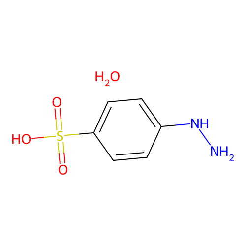 4-hydrazinylbenzenesulfonic Acid Hydrate structure