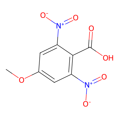 4-Methoxy-2,6-dinitrobenzoic acid structure
