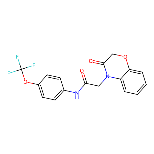 C17H13F3N2O4 structure