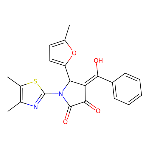 C21H18N2O4S structure