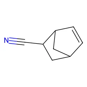Bicyclo(2.2.1)hept-5-ene-2-carbonitrile structure