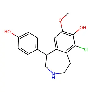 8-Methoxyfenoldopam structure