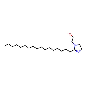 2-Heptadecyl-2-imidazoline-1-ethanol structure