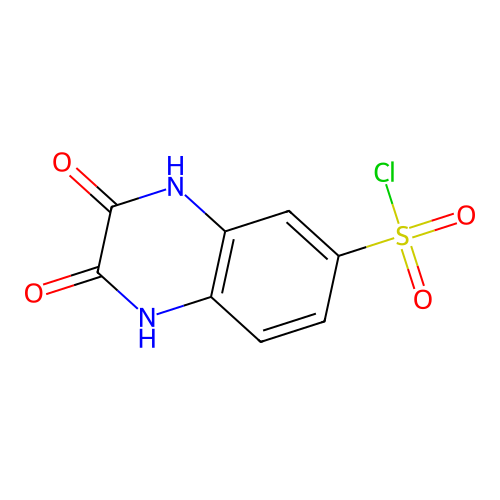2,3-Dioxo-1,2,3,4-tetrahydroquinoxaline-6-sulfonyl chloride structure