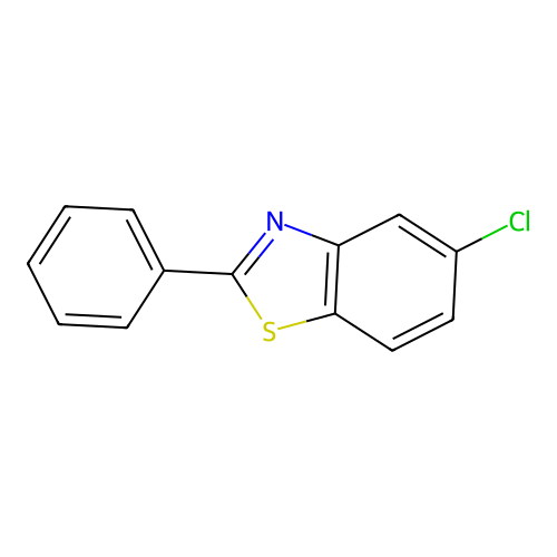 5-Chloro-2-phenyl-1,3-benzothiazole structure