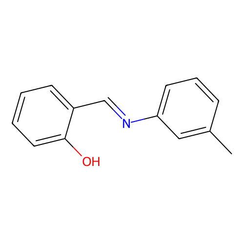Alpha-(M-tolylimino)-ortho-cresol structure