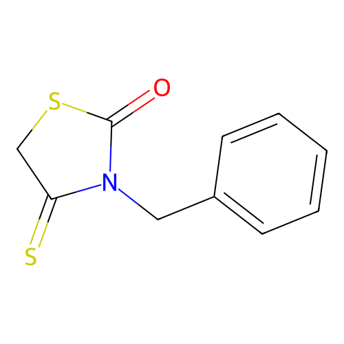 2-Thiazolidinone, 3-(phenylmethyl)-4-thioxo- structure