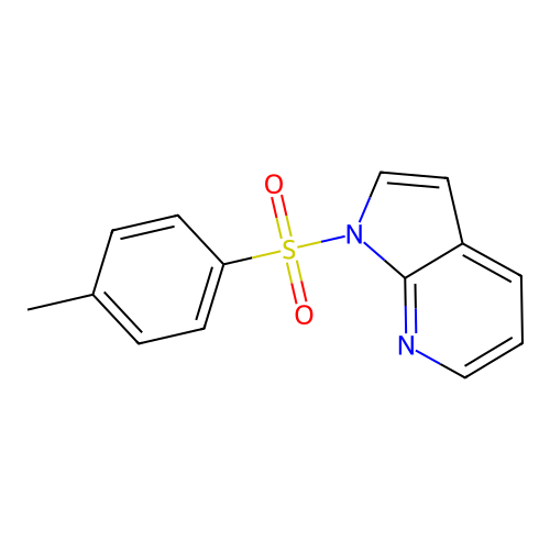 1-(Toluene-4-sulfonyl)-1H-pyrrolo[2,3-b]pyridine structure