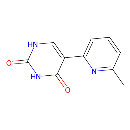 5-(6-Methyl-pyridin-2-yl)-1H-pyrimidine-2,4-dione structure