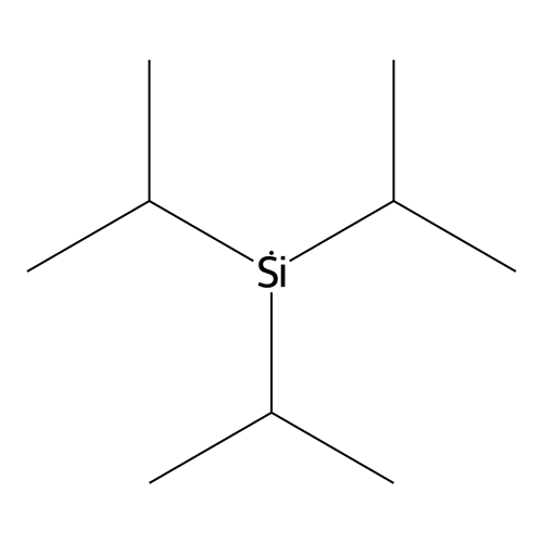 Triisopropylsilane structure