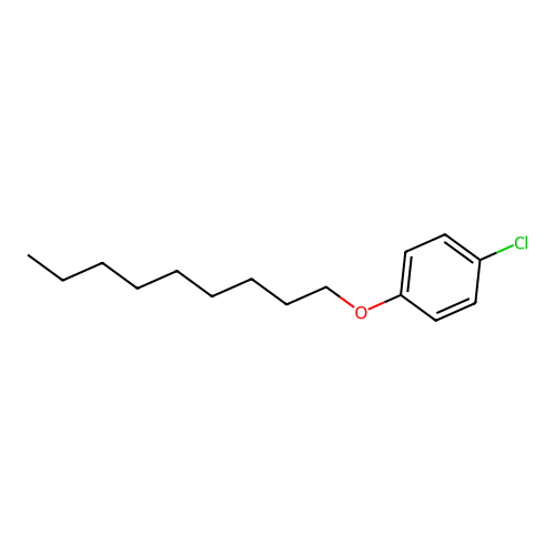 Benzene, 1-chloro-4-(nonyloxy)- structure