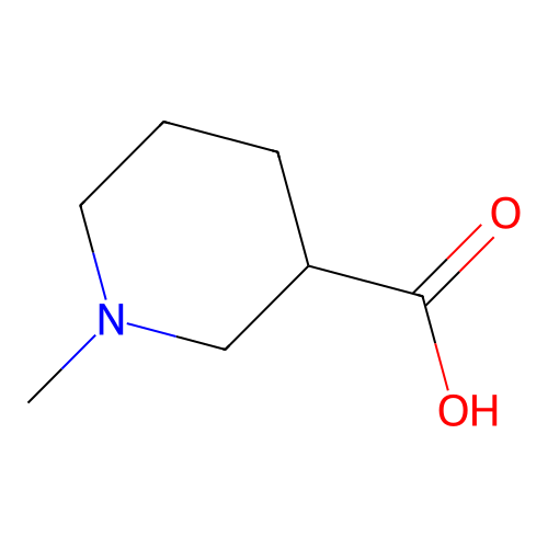 1-methylpiperidine-3-carboxylic Acid structure