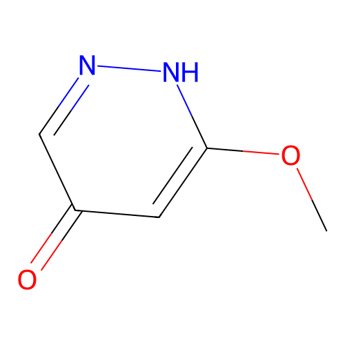 6-Methoxy-4-pyridazinol structure